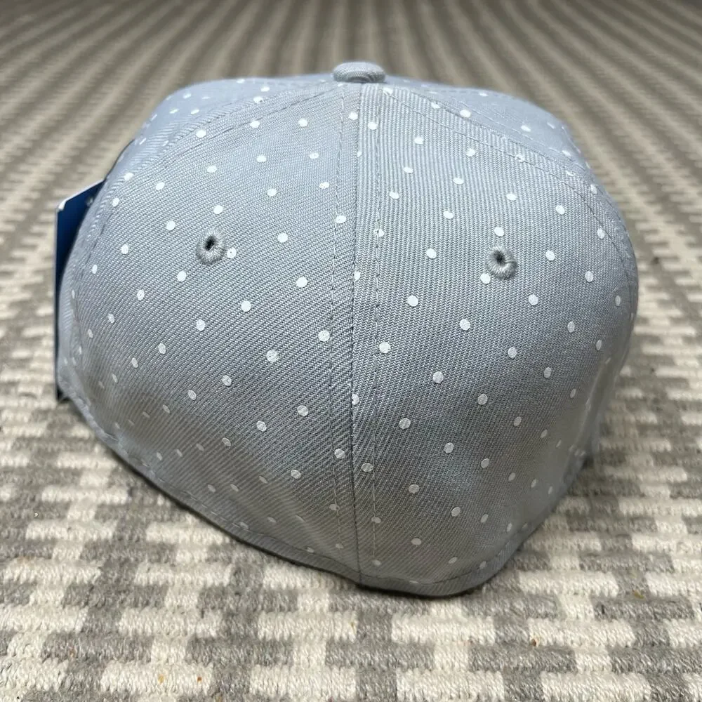 New Era x Undefeated Gray Polka Dotted Fitted Hat‎ Men’s Sz 7 New